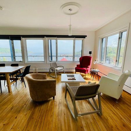 Auberge La Merveilleuse Tadoussac Bagian luar foto